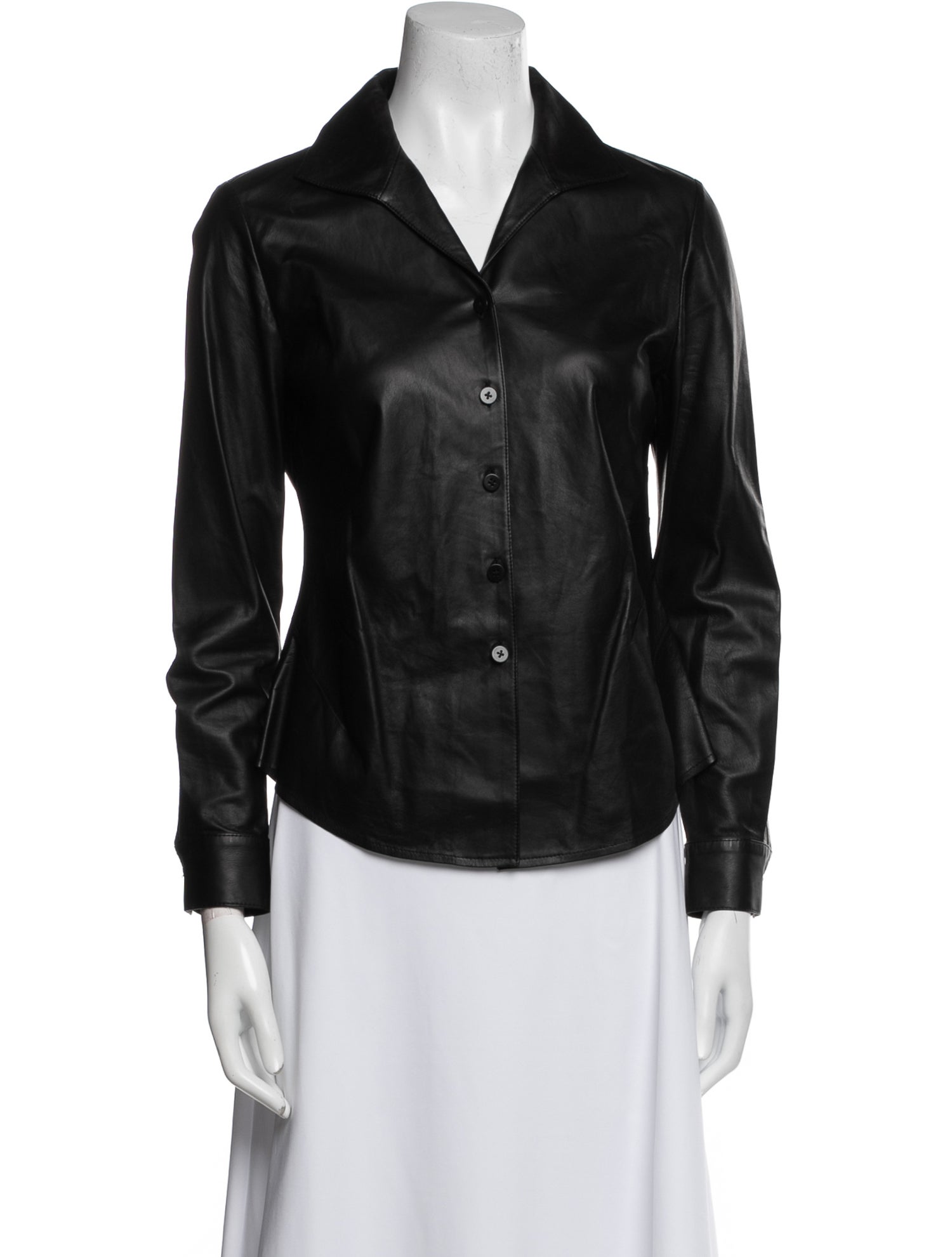 Lafayette 148 Lambskin Biker Jacket