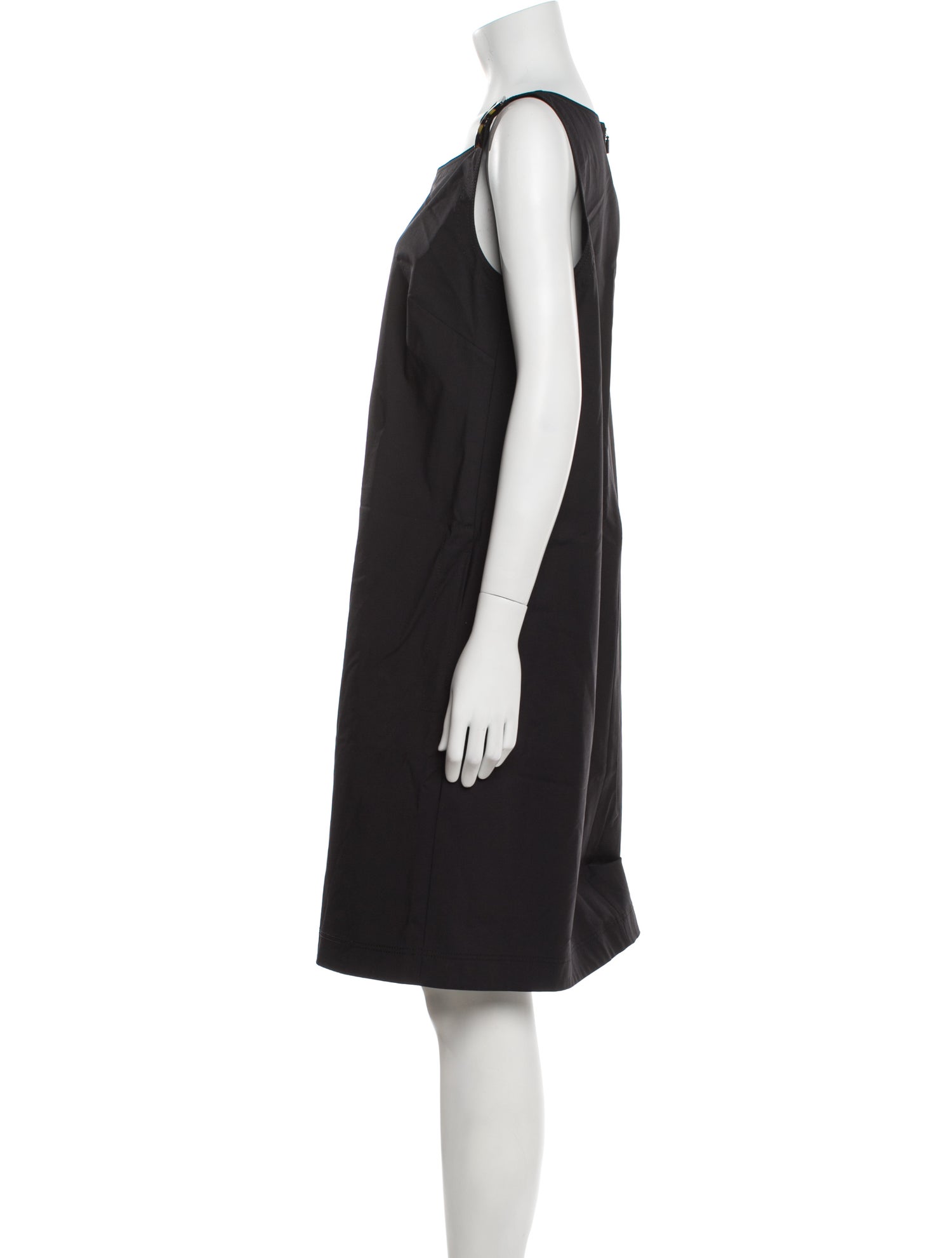 Lafayette 148 Bateau Neckline Knee-Length Dress