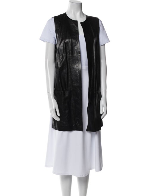 Lafayette 148 Leather Vest