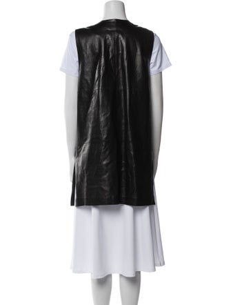 Lafayette 148 Leather Vest