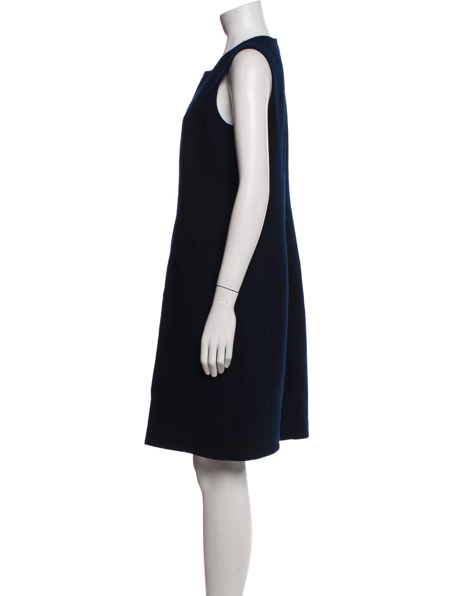 Lafayette 148 Virgin Wool Knee-Length Dress