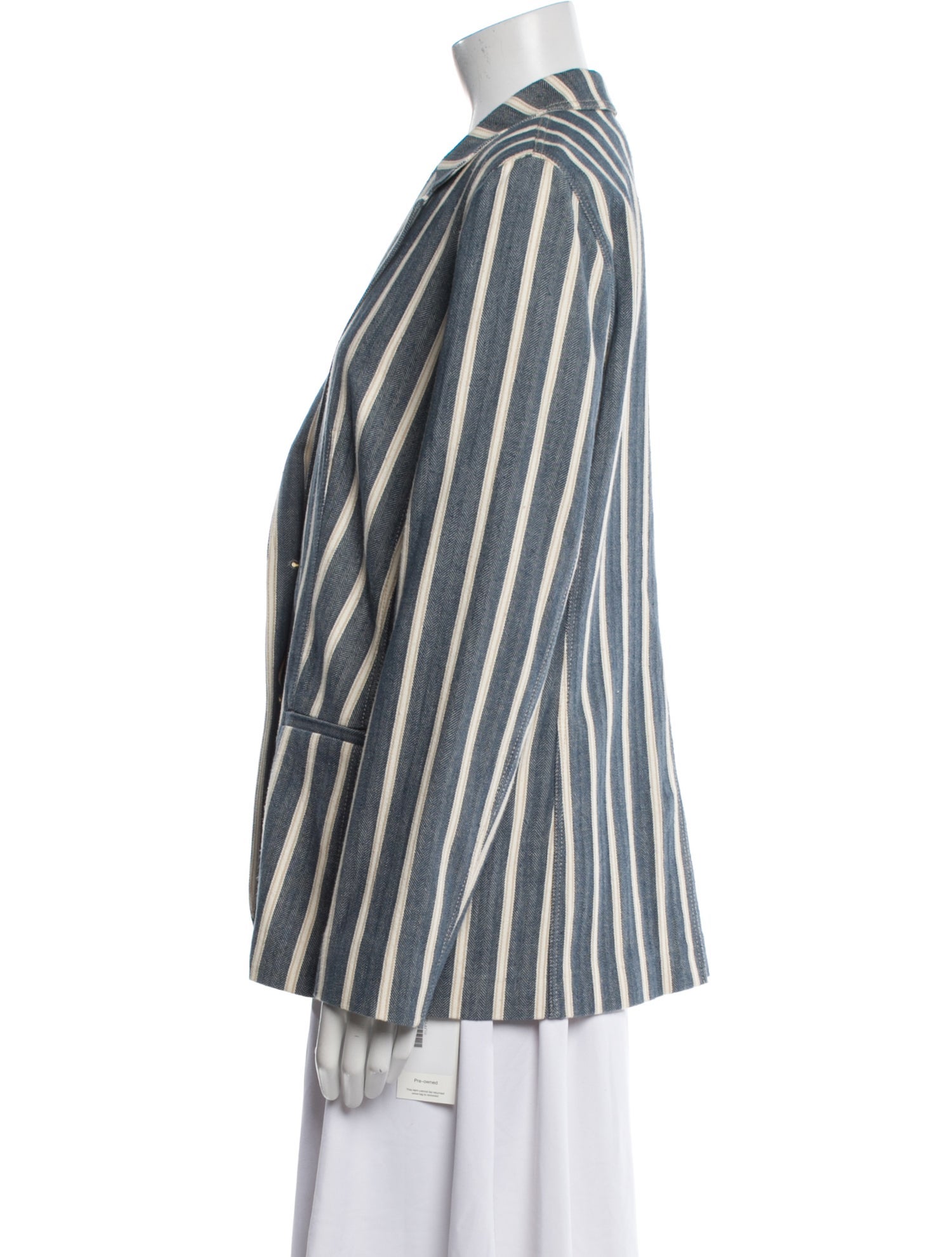 Lafayette 148 Striped Blazer