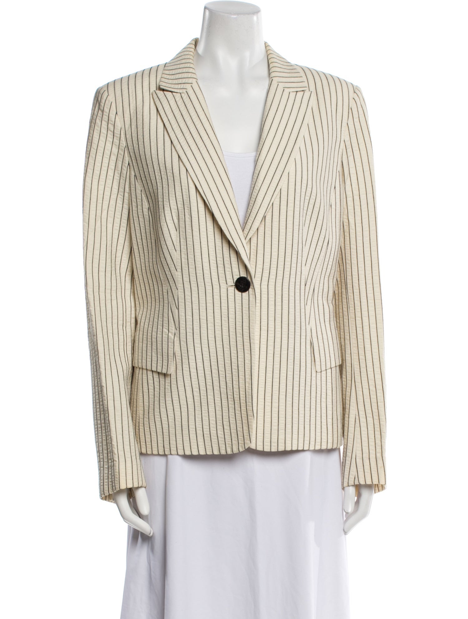 Lafayette 148 Striped Blazer