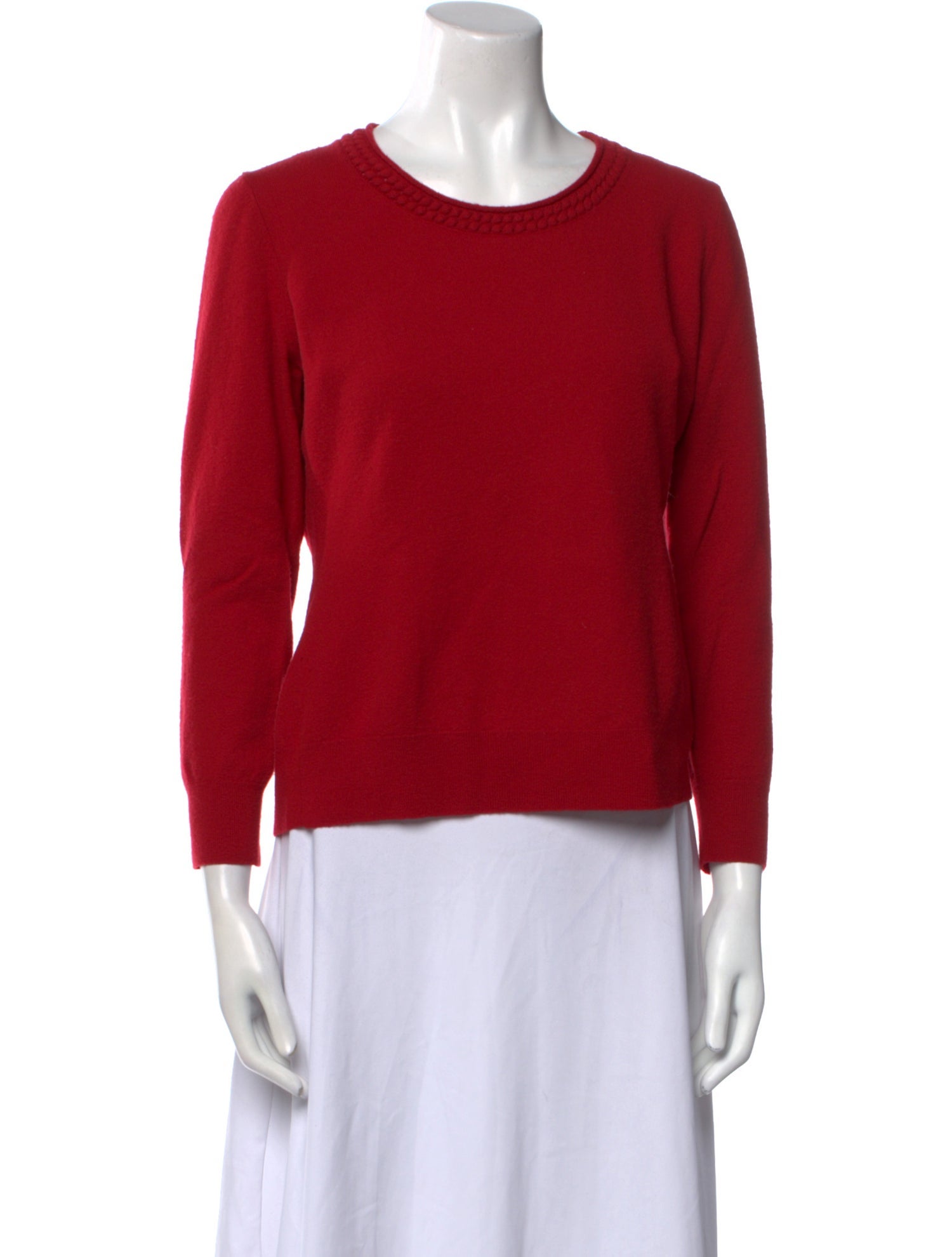 Lafayette 148 Merino Wool Scoop Neck Sweater