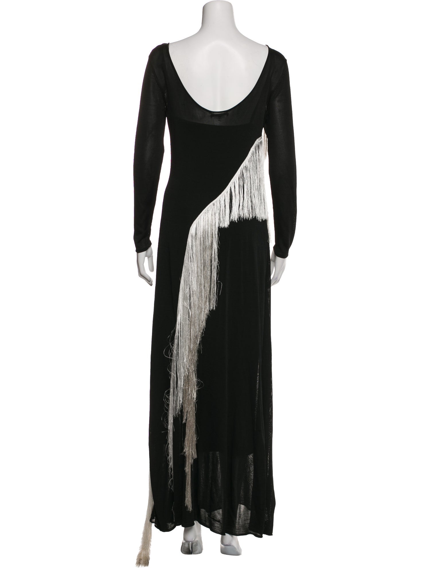 Lafayette 148 Colorblock Pattern Long Dress