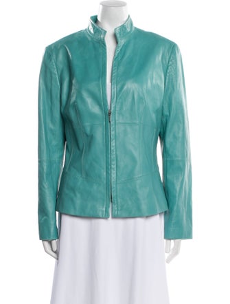 Lafayette 148 Leather Evening Jacket