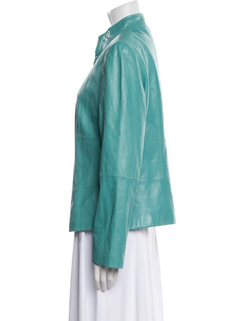 Lafayette 148 Leather Evening Jacket