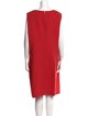 Lafayette 148 Scoop Neck Midi Length Dress