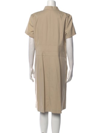 Lafayette 148 Mock Neck Midi Length Dress