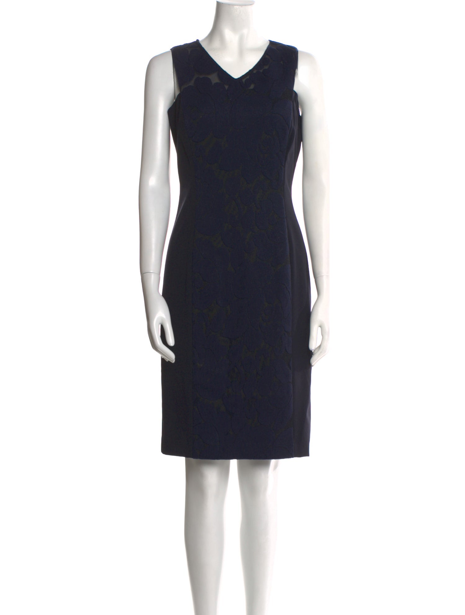 Lafayette 148 Wool Knee-Length Dress
