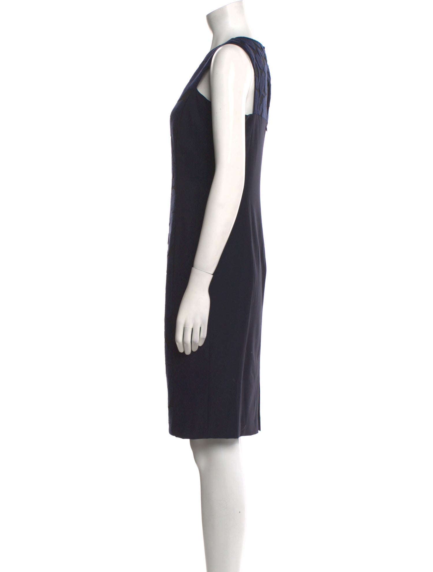 Lafayette 148 Wool Knee-Length Dress