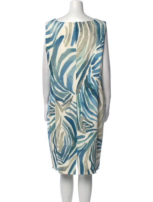 Lafayette 148 Printed Knee-Length Dress