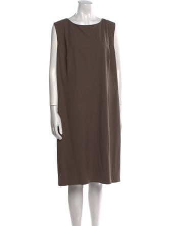 Lafayette 148 Wool Midi Length Dress