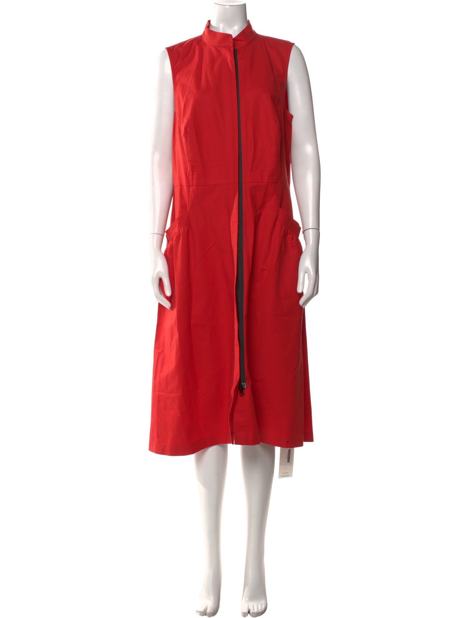 Lafayette 148 Mock Neck Midi Length Dress