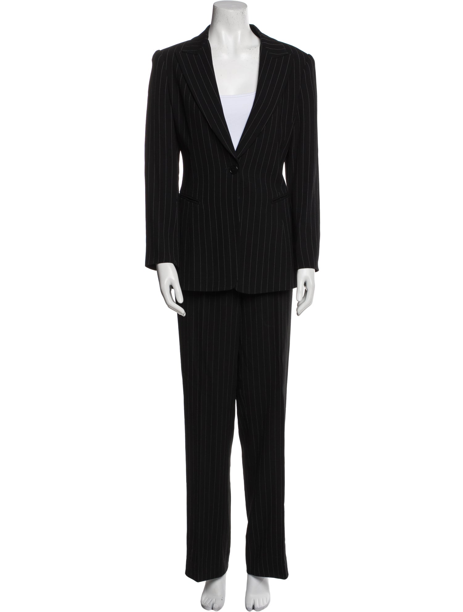 Lafayette 148 Striped Pant Set