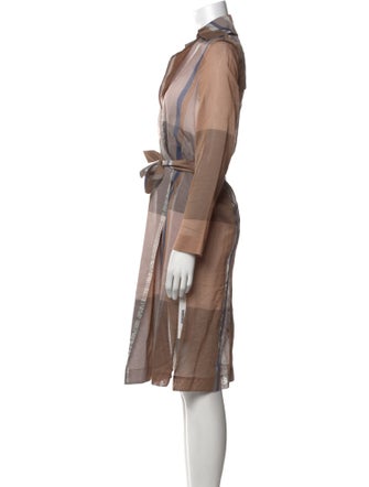 Lafayette 148 Printed Midi Length Dress