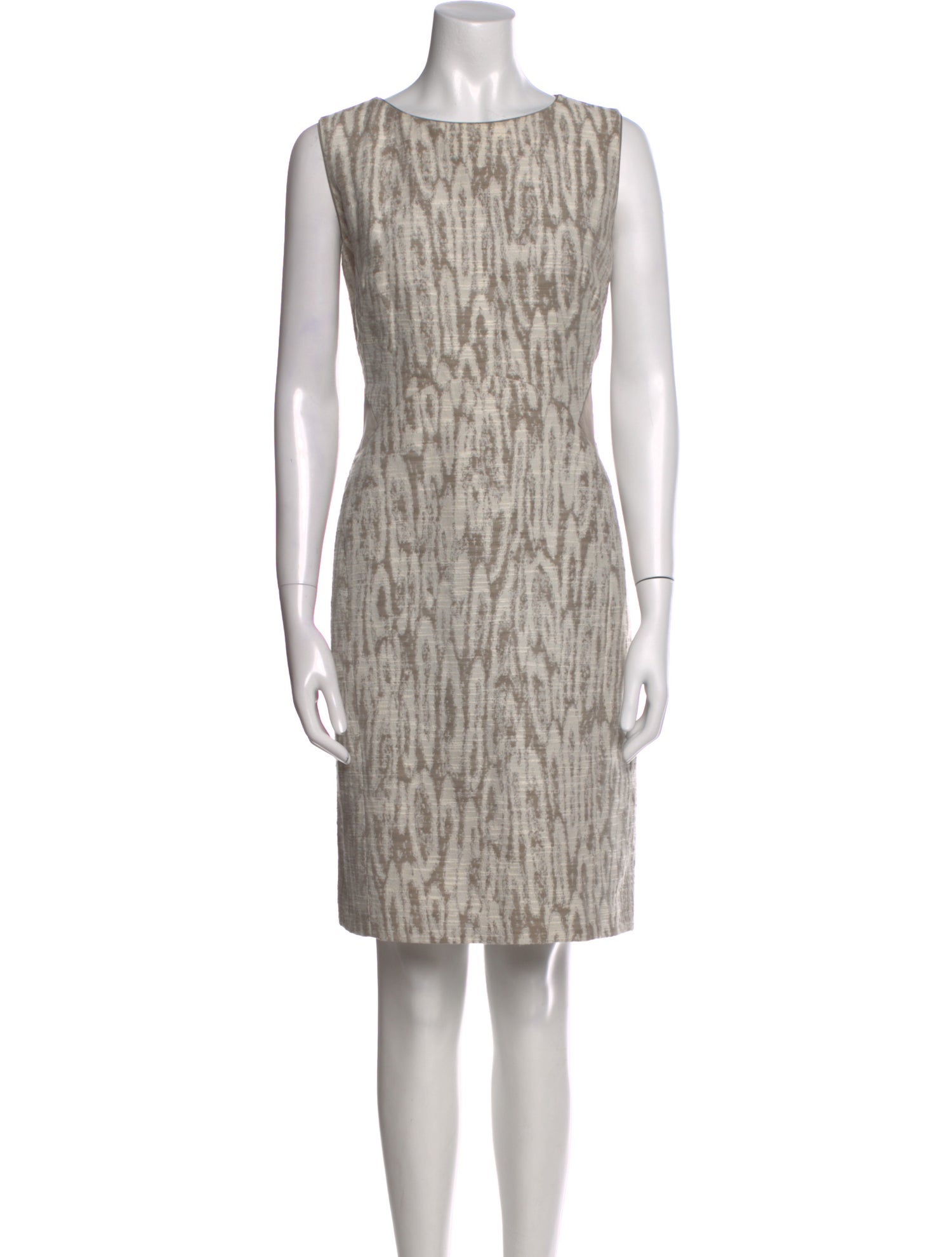 Lafayette 148 Printed Knee-Length Dress