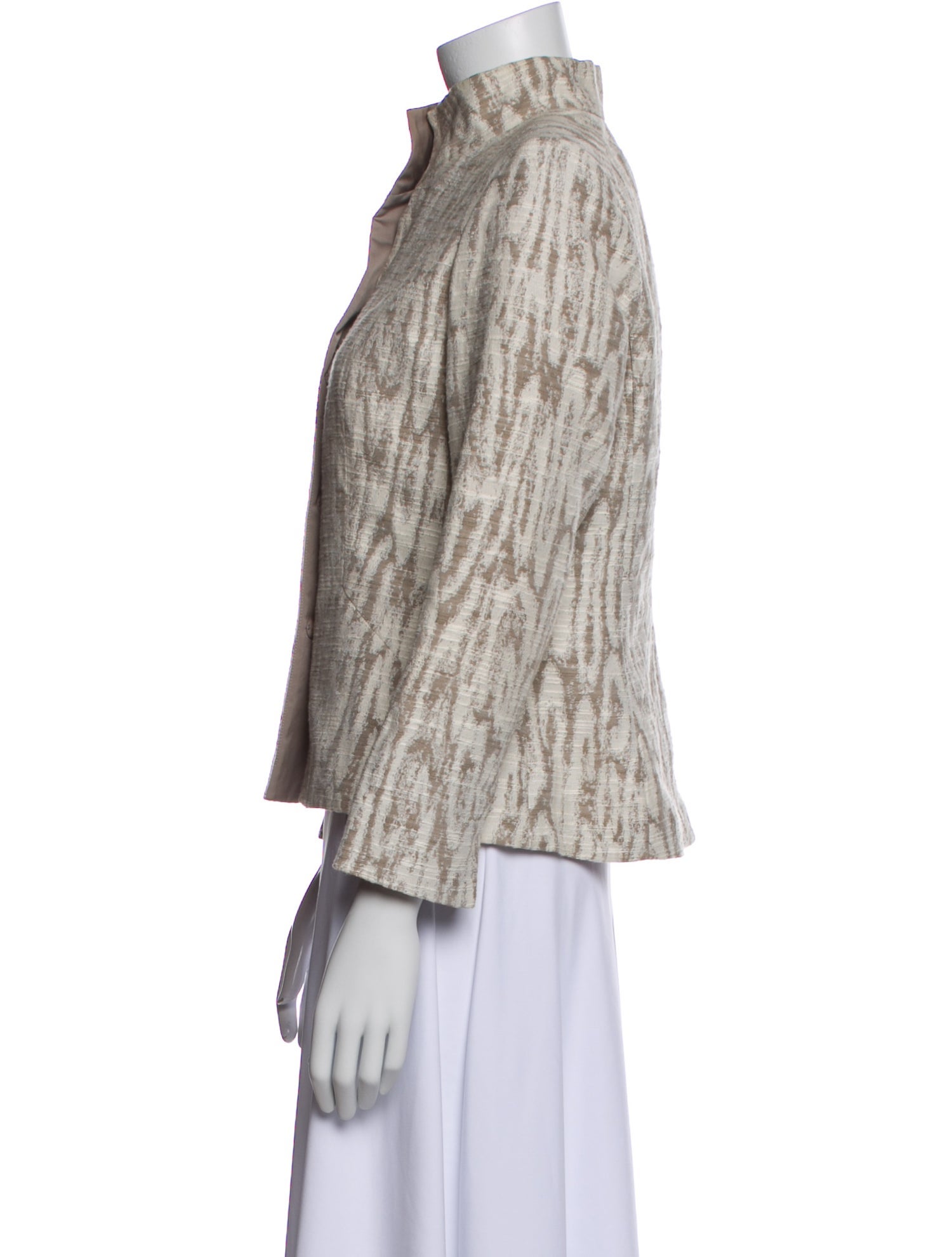 Lafayette 148 Tweed Pattern Evening Jacket