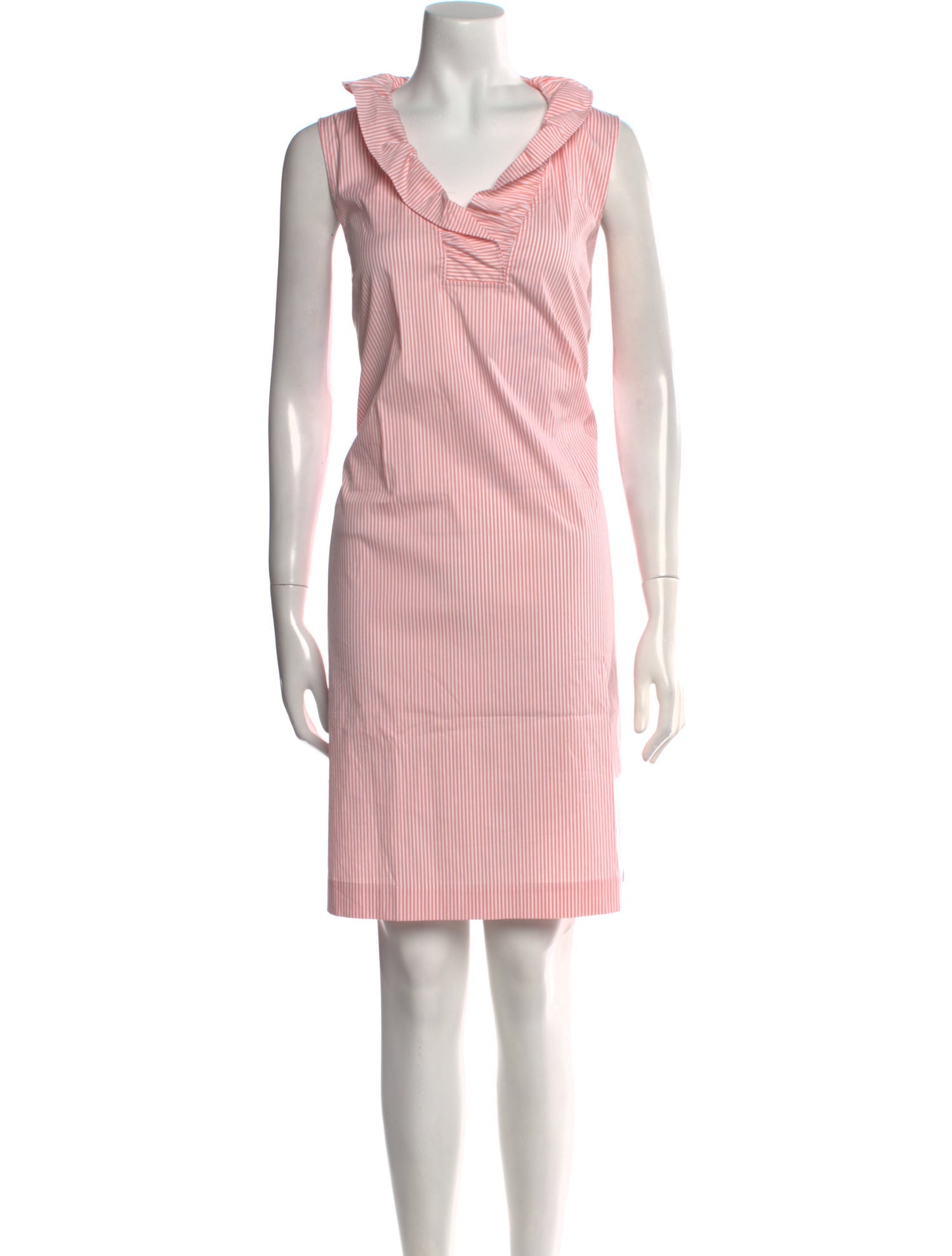 Lafayette 148 Cowl Neck Knee-Length Dress