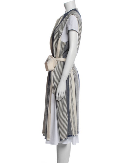 Lafayette 148 Striped Coat