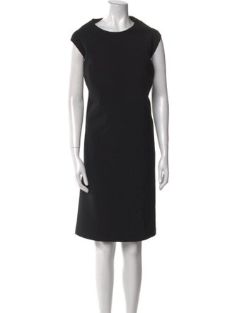 Lafayette 148 Wool Knee-Length Dress