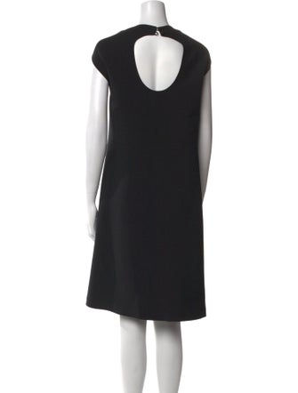 Lafayette 148 Wool Knee-Length Dress