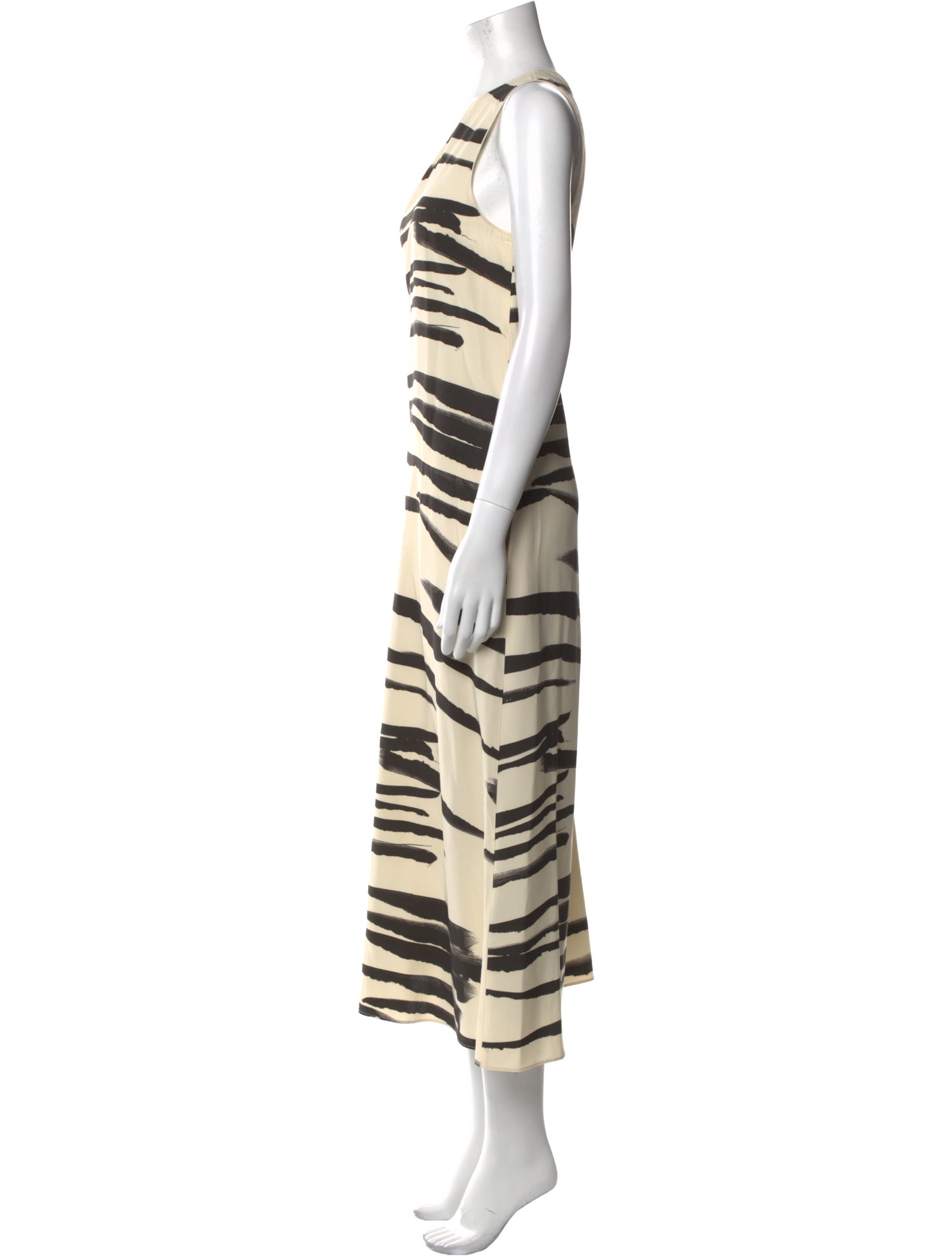 Lafayette 148 Tie-Dye Print Long Dress