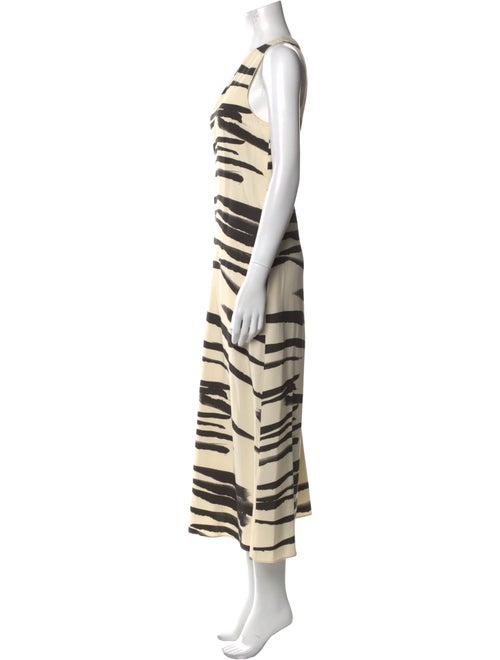 Lafayette 148 Tie-Dye Print Long Dress