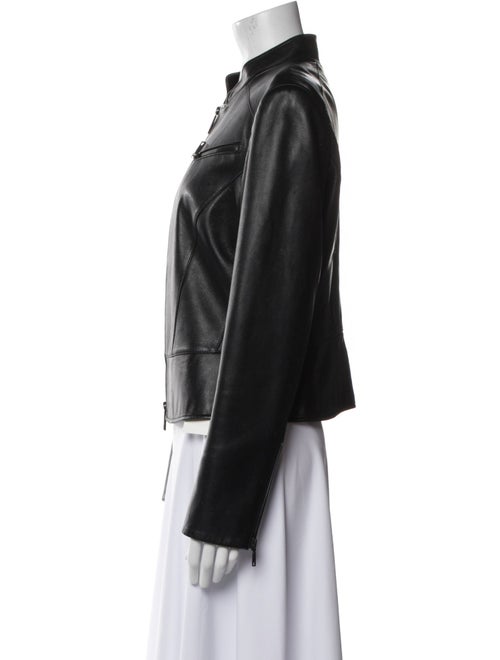 Lafayette 148 Leather Biker Jacket