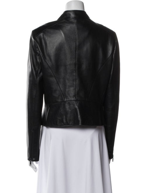 Lafayette 148 Leather Biker Jacket