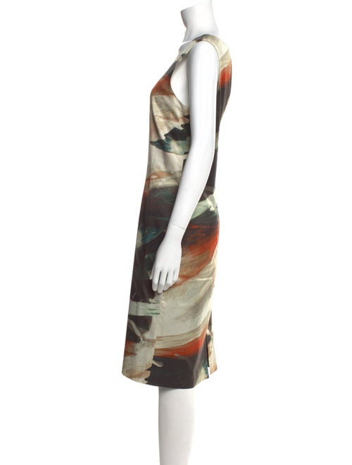 Lafayette 148 Printed Knee-Length Dress