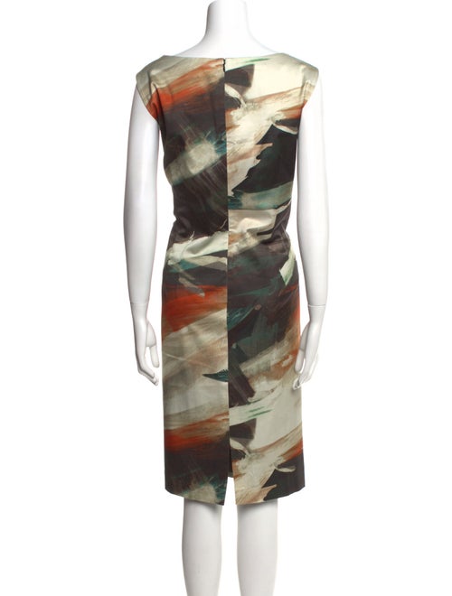 Lafayette 148 Printed Knee-Length Dress