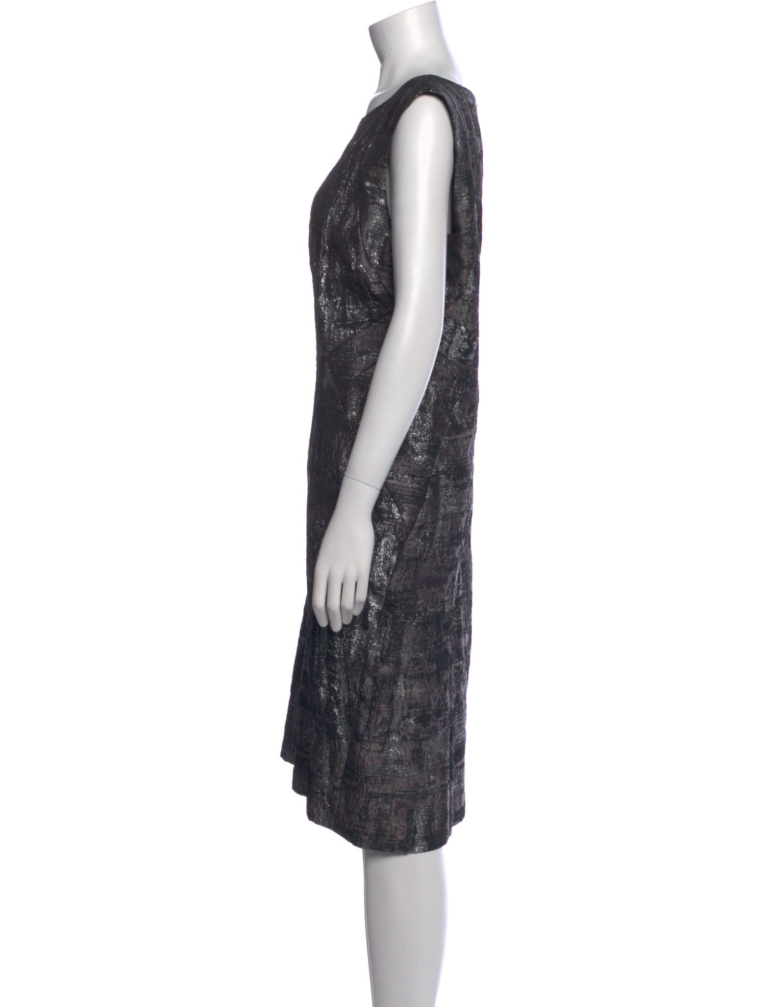 Lafayette 148 Printed Midi Length Dress