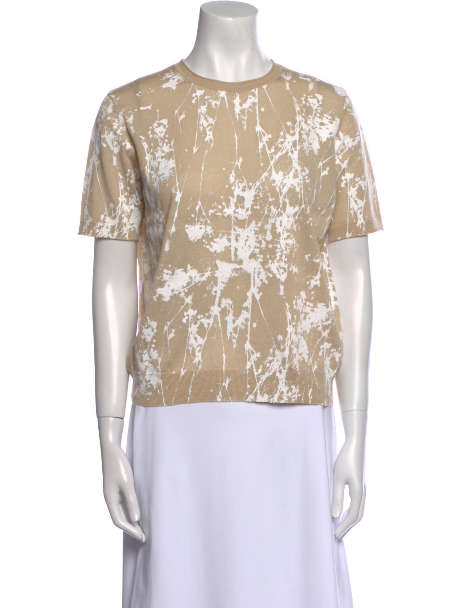 Lafayette 148 Cashmere Printed Sweater w/ Tags