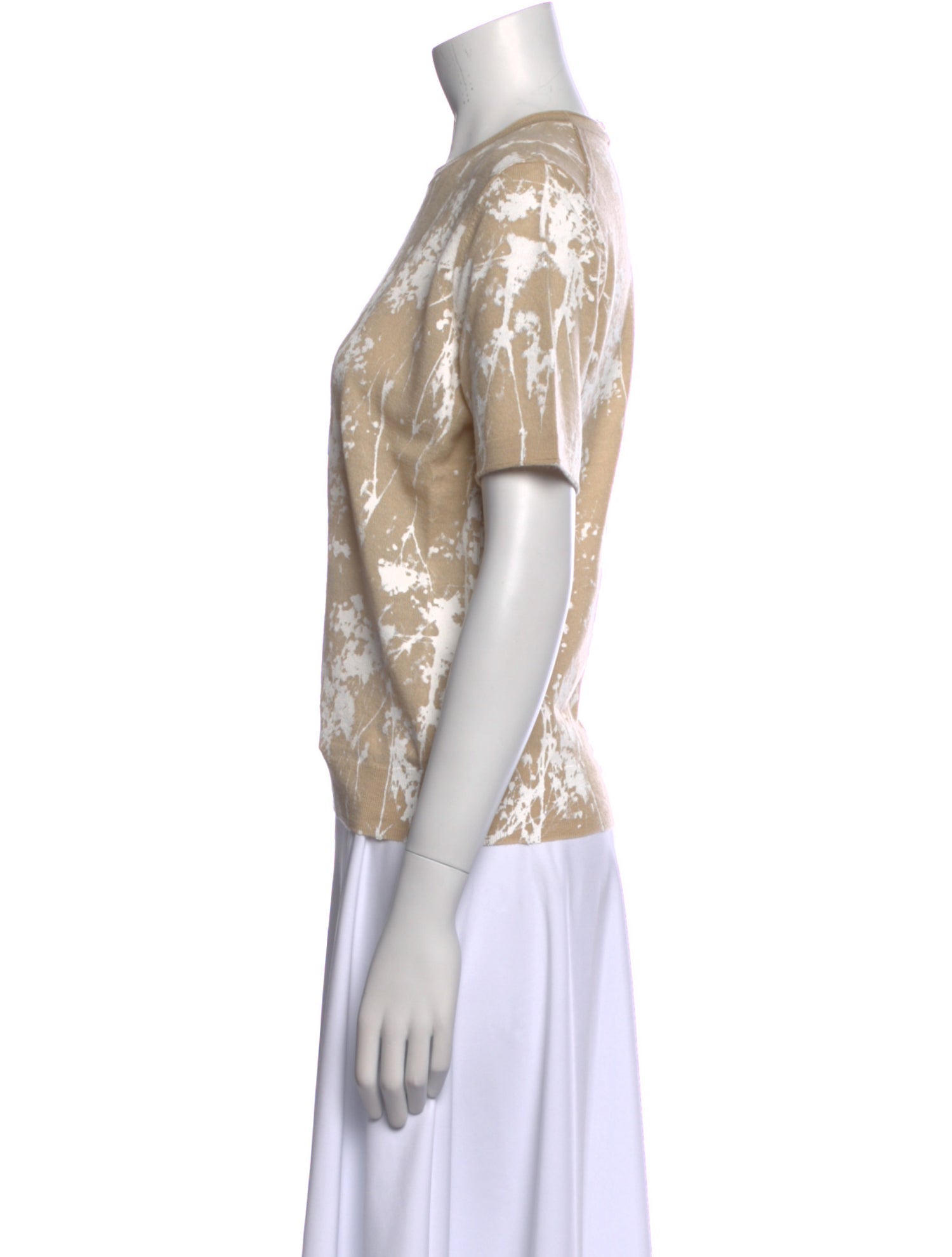 Lafayette 148 Cashmere Printed Sweater w/ Tags