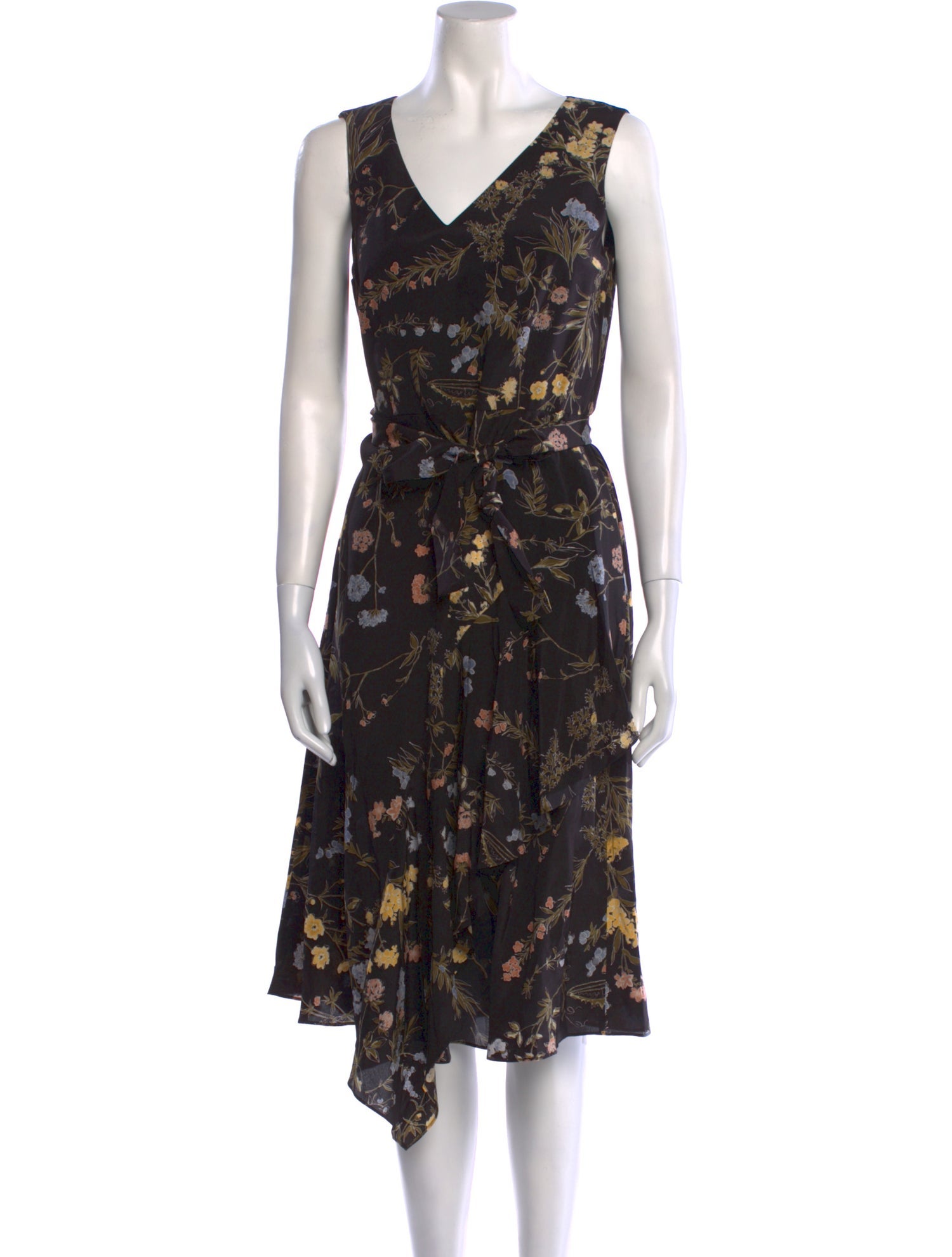 Lafayette 148 Silk Midi Length Dress