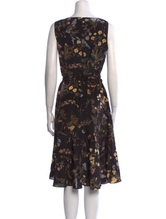 Lafayette 148 Silk Midi Length Dress