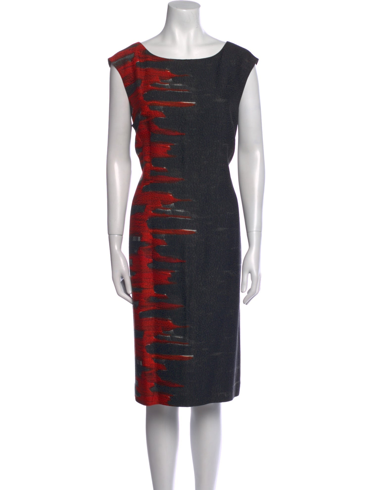 Lafayette 148 Printed Midi Length Dress
