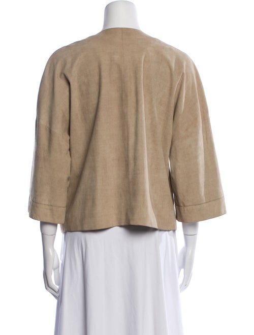 Lafayette 148 Leather Evening Jacket