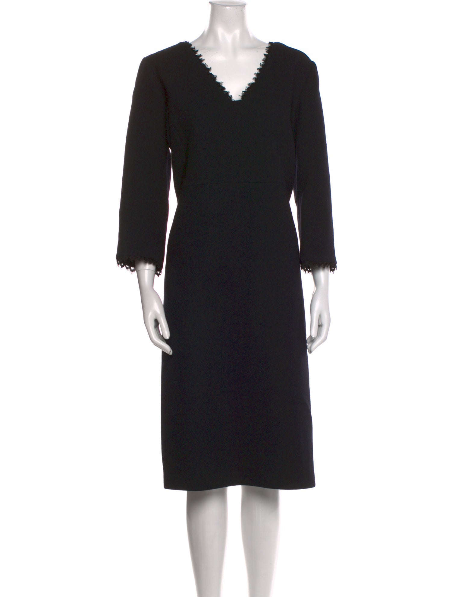 Lafayette 148 Wool Midi Length Dress