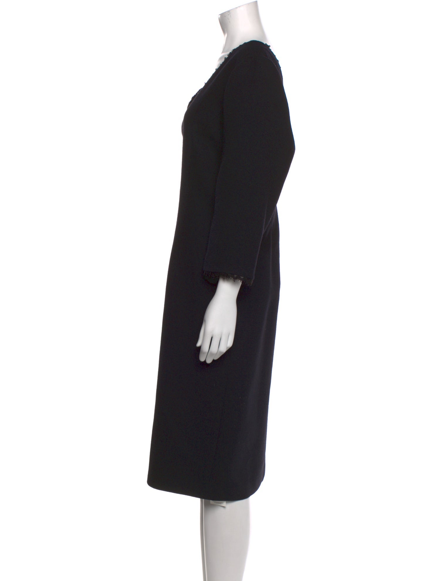 Lafayette 148 Wool Midi Length Dress