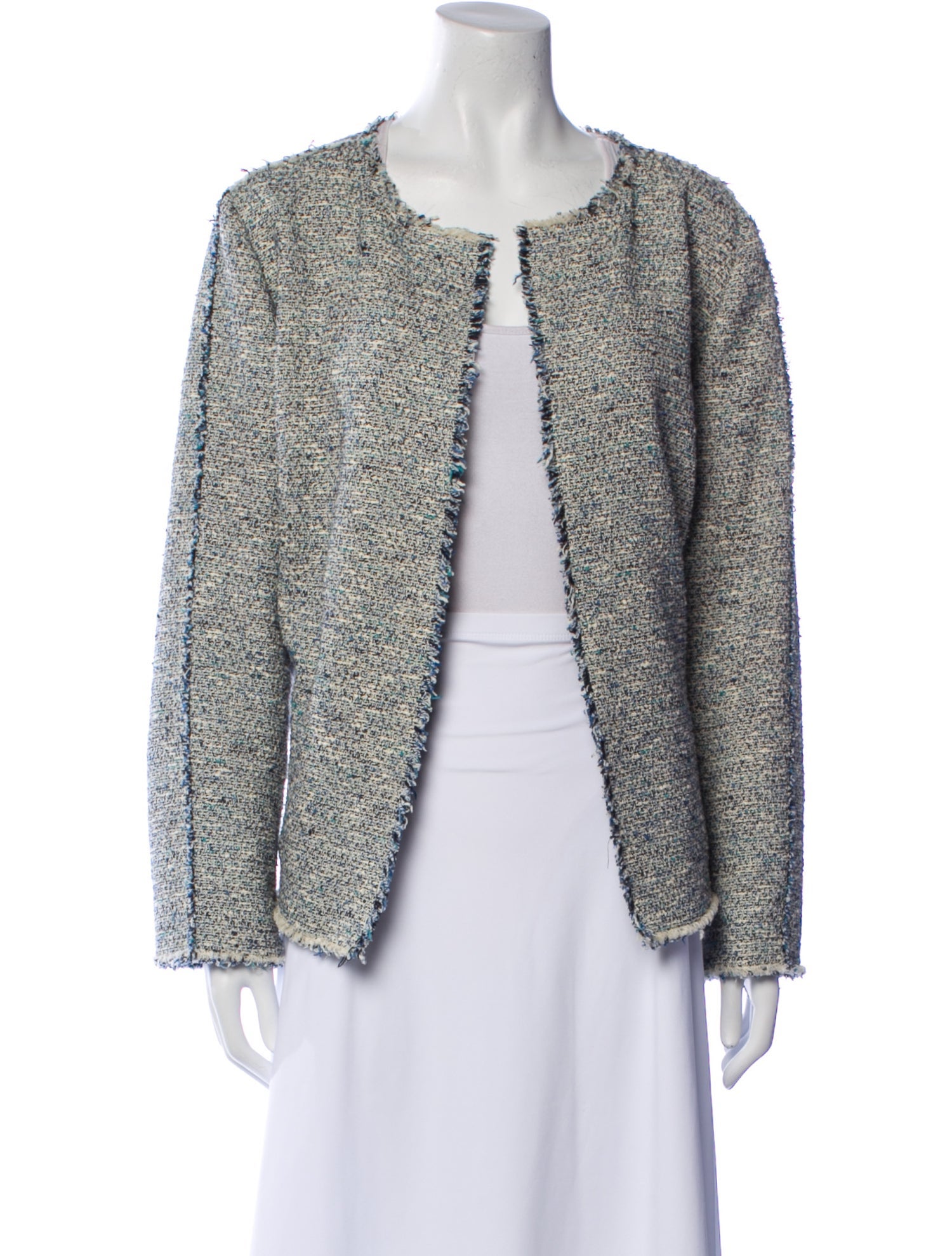 Lafayette 148 Tweed Pattern Evening Jacket