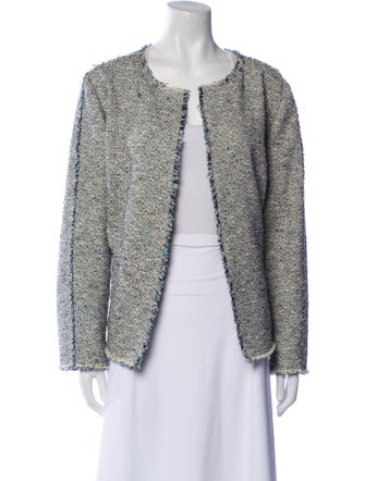 Lafayette 148 Tweed Pattern Evening Jacket