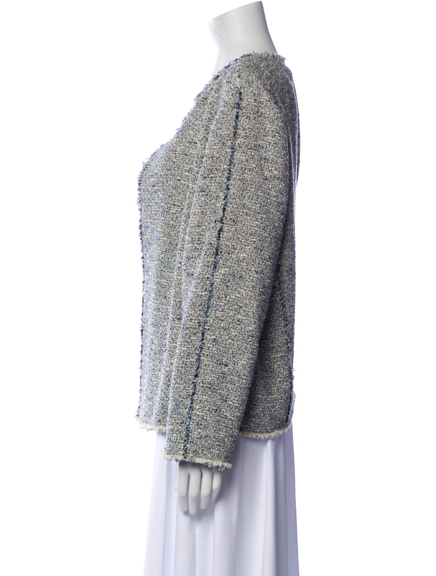 Lafayette 148 Tweed Pattern Evening Jacket