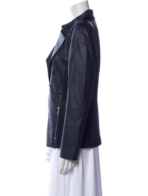 Lafayette 148 Leather Biker Jacket