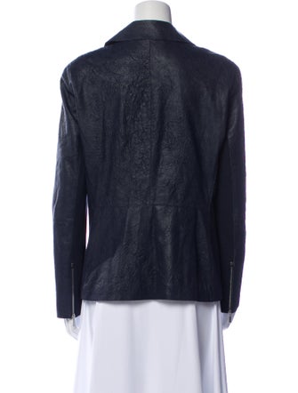 Lafayette 148 Leather Biker Jacket