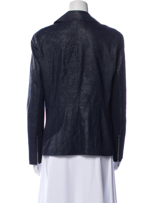 Lafayette 148 Leather Biker Jacket