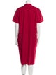 Lafayette 148 V-Neck Midi Length Dress