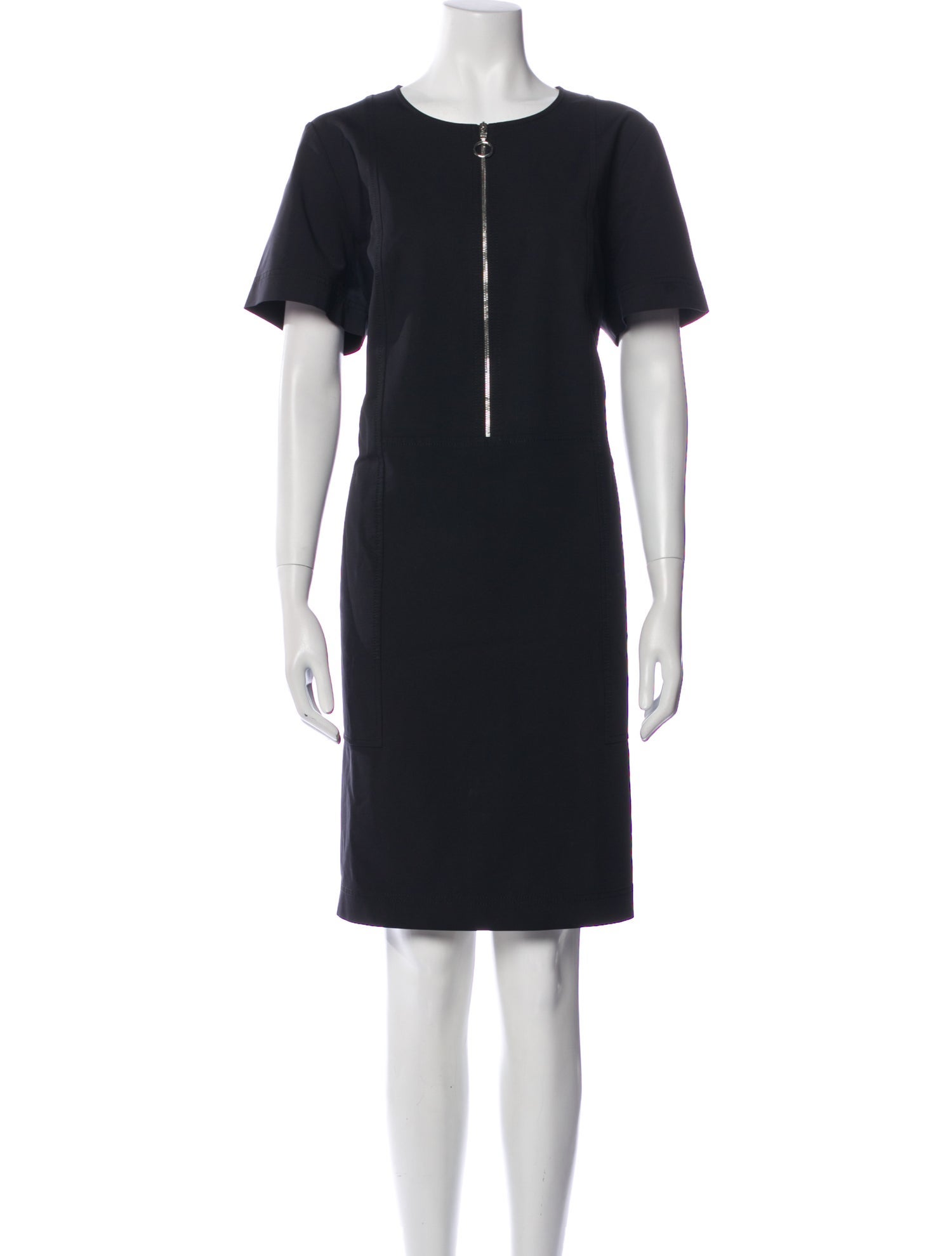 Lafayette 148 Scoop Neck Knee-Length Dress