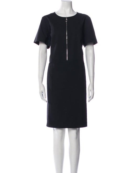 Lafayette 148 Scoop Neck Knee-Length Dress